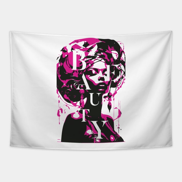 Beauty fashion Tapestry by lkn