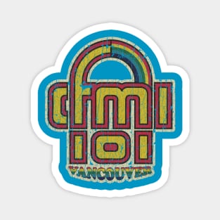 CFMI 101 Vancouver Magnet