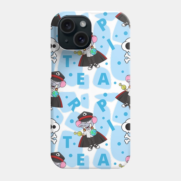 Cute Elephant Pirate Phone Case by Delicious Project