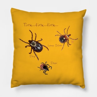 Tick...tick...tick... Pillow