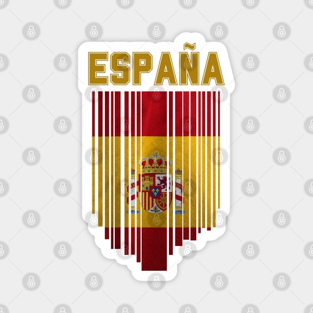 Spain flag, spanish flag Magnet by eka123
