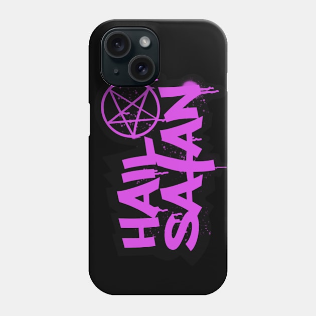 Hail Satan Phone Case by Tameink