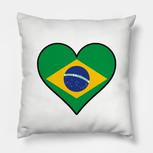 I Love Brazil Pillow