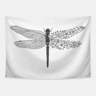 Blossom Dragonfly Tapestry