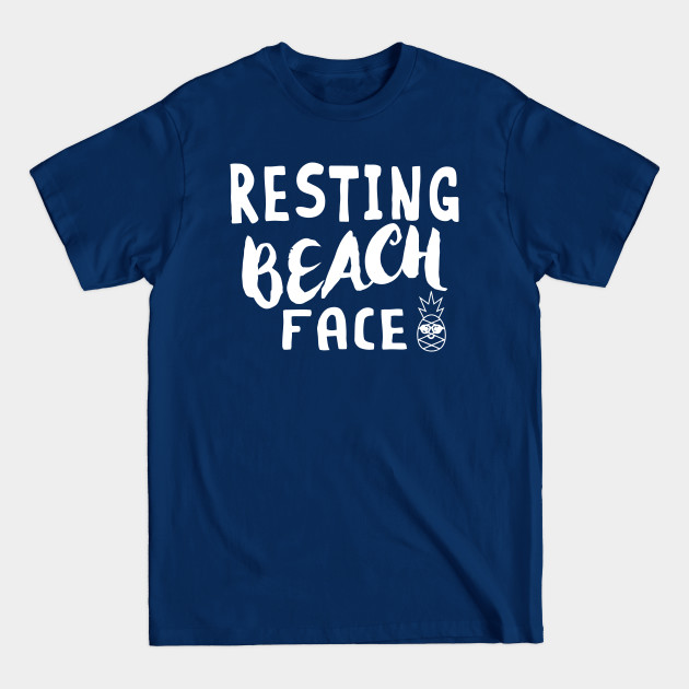 Disover Resting Beach Face - Resting Beach Face - T-Shirt