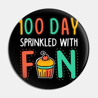 100 Days Of School Cute T-shirt Pin