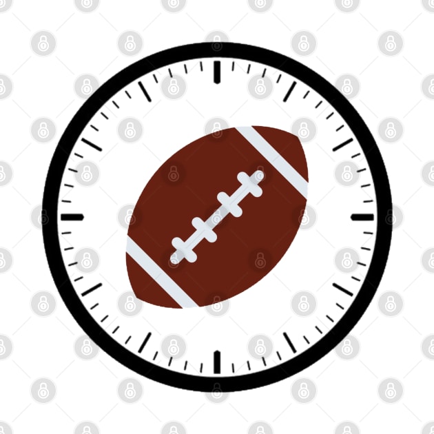 Time to Play Football | American Football | Football time | Football Lover by The Print Palace