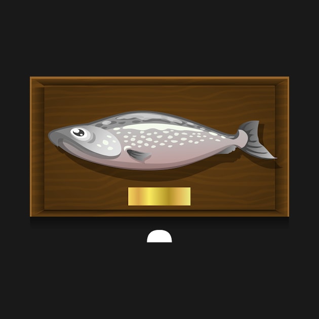 Glitch furniture smallwalldeco mounted salmon by wetdryvac