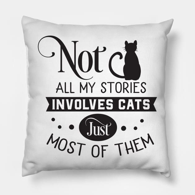 Not all my stories involves cats just most of them Pillow by Nikisha