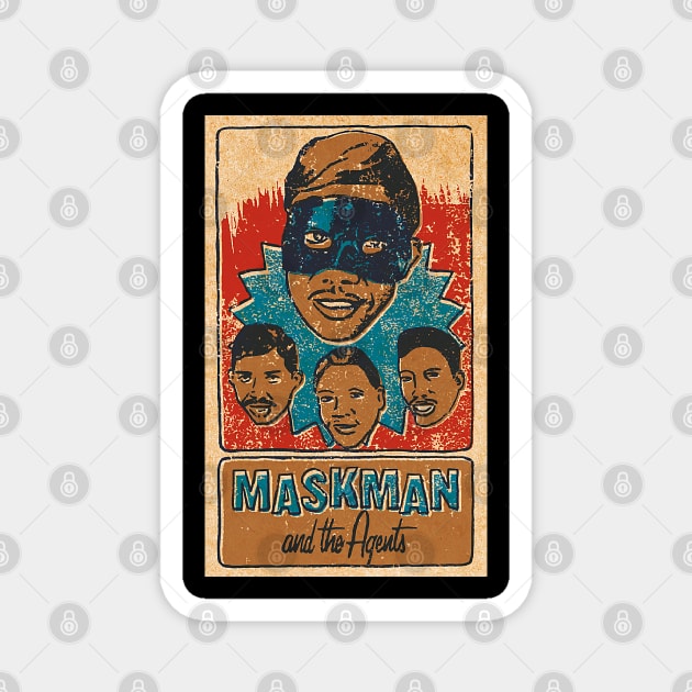 SOUL CONCERT MASKMAN AND THE AGENTS Magnet by MakLampir Grandong