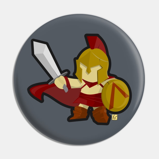 Little Spartan Pin by vhzc