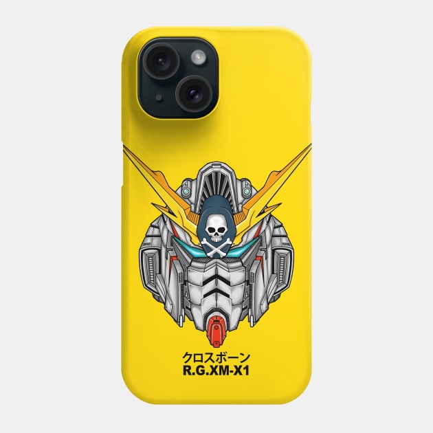 DMD Robot Head Phone Case by DMD Art Studio