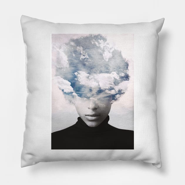 clouds Pillow by Dada22