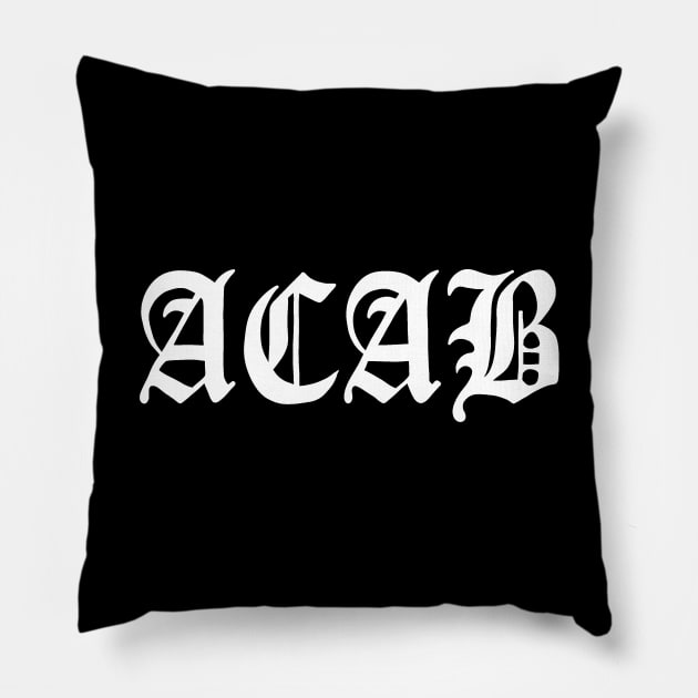 ACAB Pillow by valentinahramov