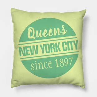 Queens NYC Pillow