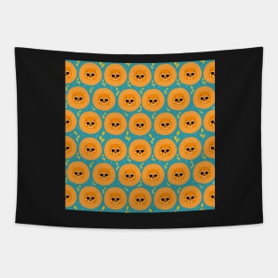 Childish cute lion pattern Tapestry