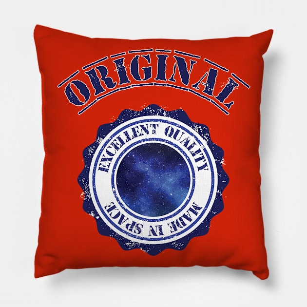 Made in Space Pillow by emma17