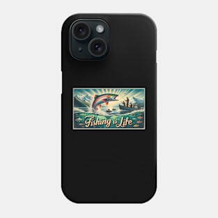 Love of Fishing . Phone Case