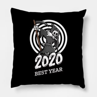 2020 best year - dabbing grim reaper Pillow