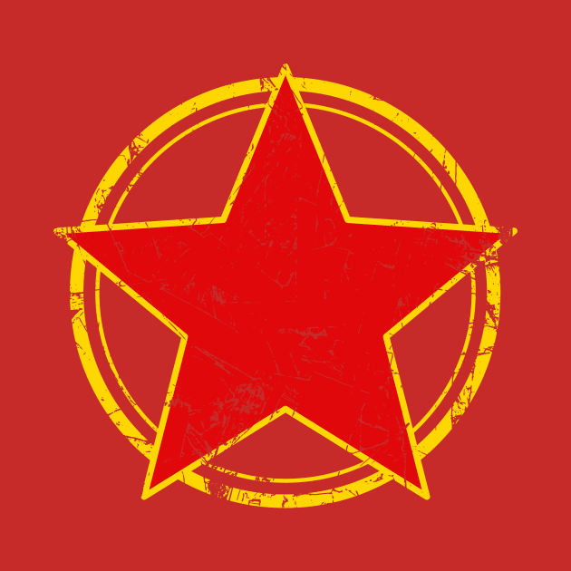 Red Star Emblem by TSHIRT PLACE