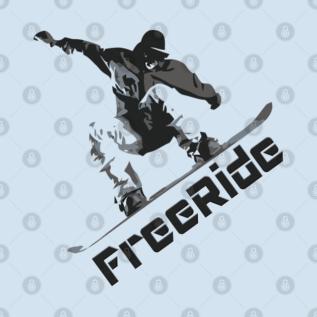 FreeRide, snowboarding, powder boarding, ski holiday by Style Conscious
