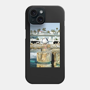 Redondo Beach Pier with Attitude Phone Case