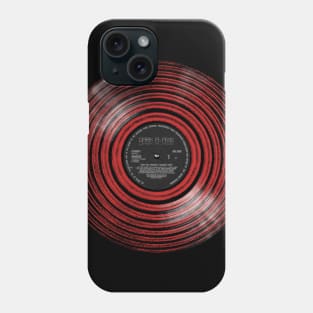 Dark Flame Vinyl Phone Case