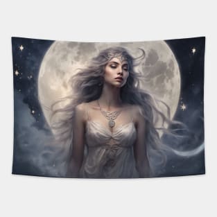 Selene - Titaness of the Moon Tapestry