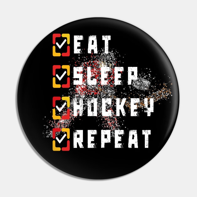 eat sleep hockey repeat hockey lovers 2 Pin by TOPTshirt