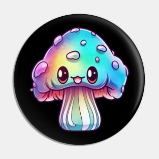 Cute Psychedelic Mushroom Pin