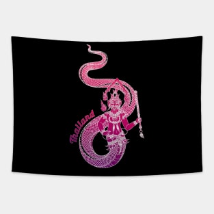 Thailand Naga – Figure Of Spiritual Good Fortune T-Shirt Tapestry