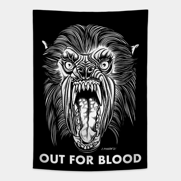 Out For Blood Tapestry by sampierson