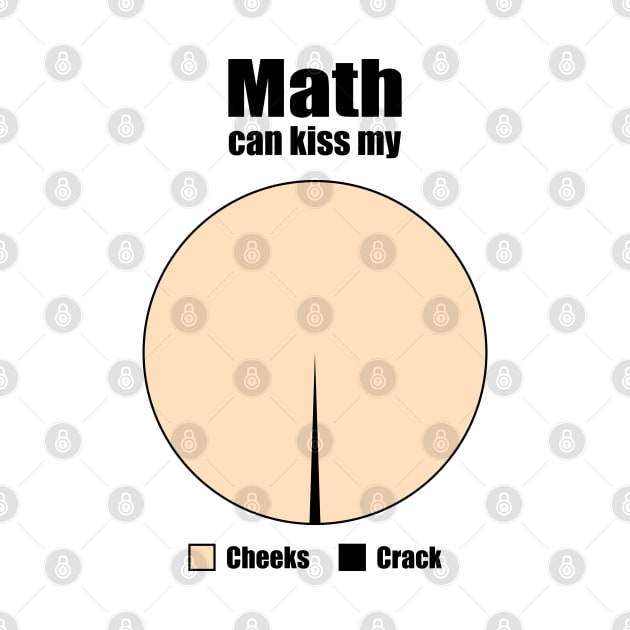 Math Can Kiss My Pie Chart by shirtonaut