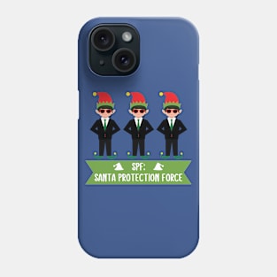 SPF Santa Protection Force Phone Case