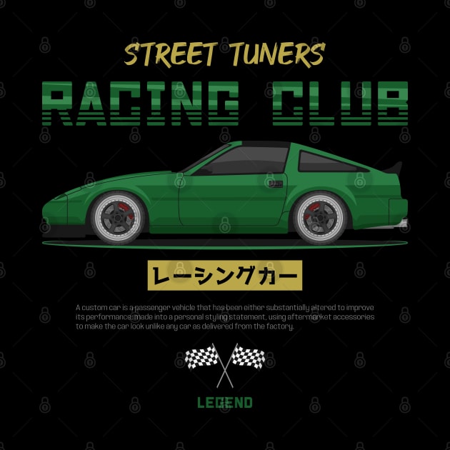 Tuner Green 300ZX Z31 JDM by GoldenTuners