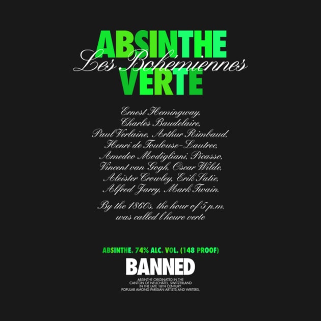 ABSINTHE VERTE by THEUSUALDESIGNERS