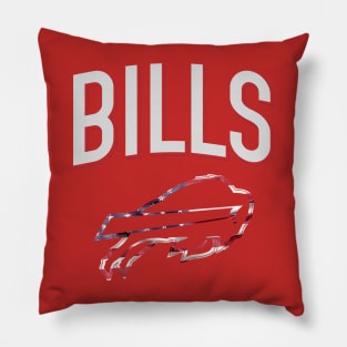 Buffalo Bills - Logo Football Pillow