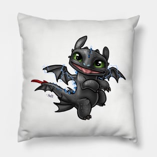 Baby Toothless Pillow