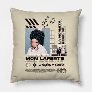 Mon Laferte Retro Pillow