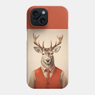 Reindeer Portrait Phone Case