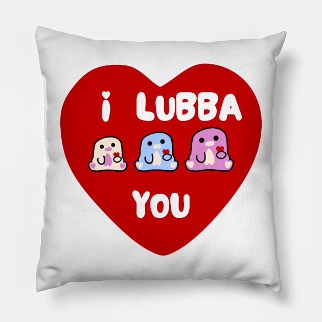 Three Chipis CHUMMY (Thoki, Poki & Wobble) (Lubba You) Pillow by Village Values