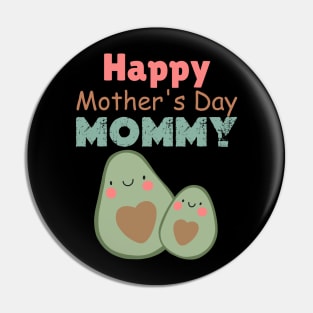 Happy  Mothers Day 2024  MOMMY mom cat From Daughter funny mom gift Pin