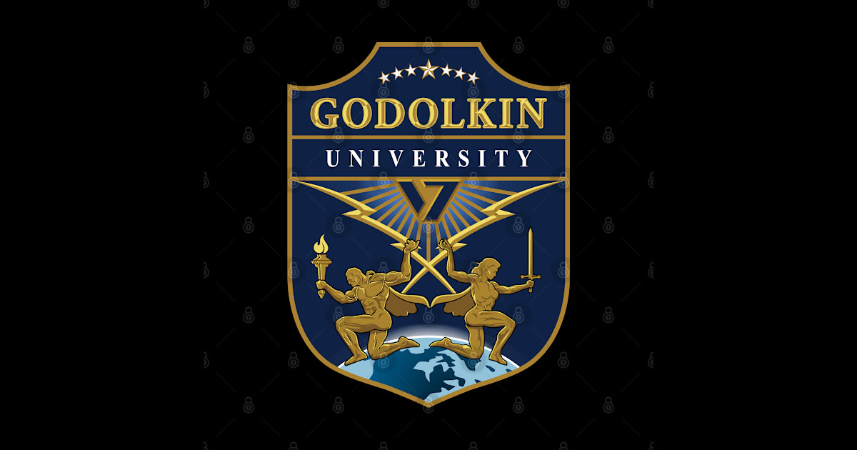 T-shirt Officiel Gen V - Université Godolkin, Sceau Violet, Pour Fans De La Série Et De Super-héros