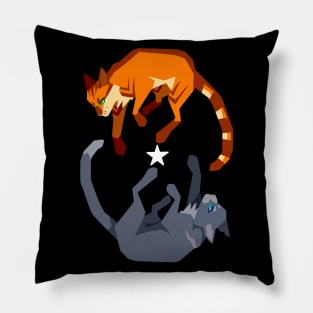 Fireheart and Bluestar Pillow