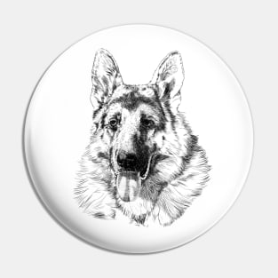 Schäferhund Pin