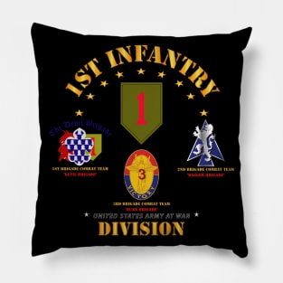 1st Infantry Division w Named BCTs - V1 Pillow