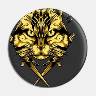 Golden Cat’s Sais Pin