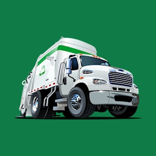 Cartoon Garbage Truck T-Shirt