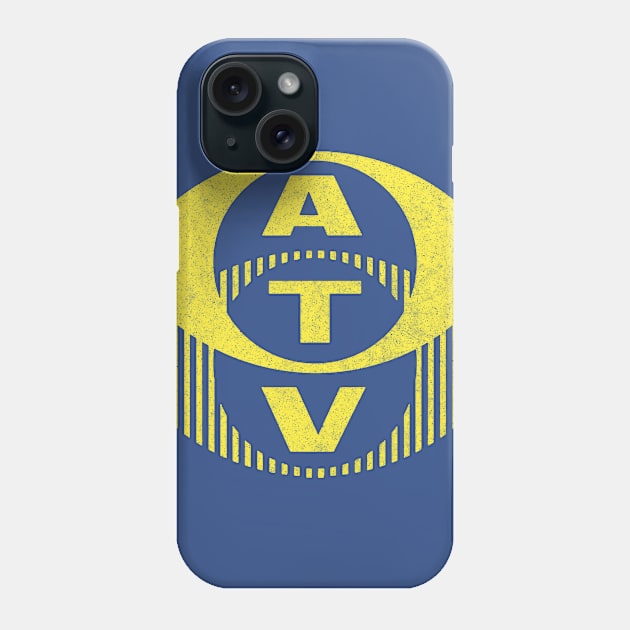 ATV 70s/80s Retro British TV Faded Design Phone Case by CultOfRomance