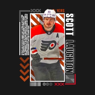 Scott Laughton Paper Poster Version 10 T-Shirt